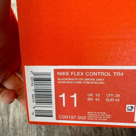 Brand New Nike Flex Control TR4 Men’s Workout Shoes CD0197 002 - Picture 10 of 14